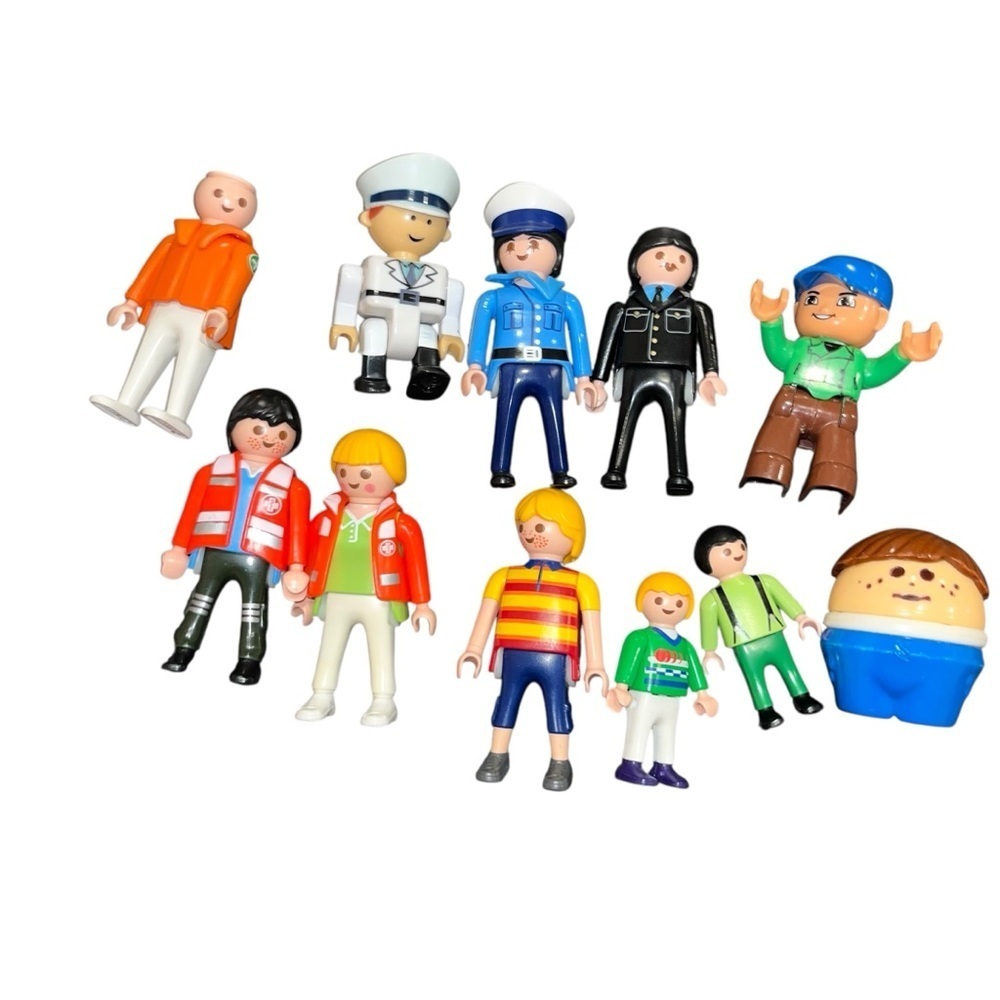 Vintage 90s y2k small figures toy lot Little Tikes Lego Duplo Playmobil k’nex
